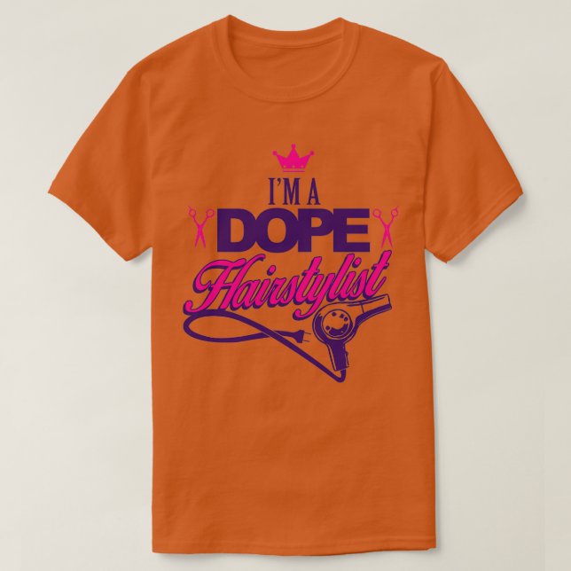 T-shirt Coiffeuse 26 (Design devant)