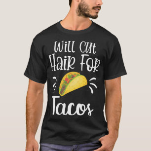 T-shirt coiffeuse coiffeuse scisseuse cisaillement
