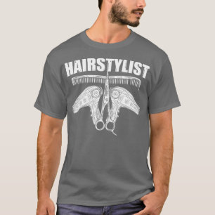 T-shirt Coiffeuse Hairstlye Coupe De Cheveux Pour Barbiers