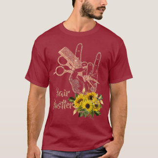 T-shirt Coiffeuse Hustler Sunflower Coiffeuse