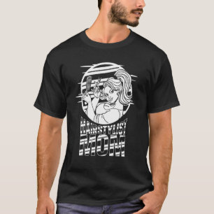 T-shirt Coiffeuse Maman Coiffeur Coiffure Salon Cheveux