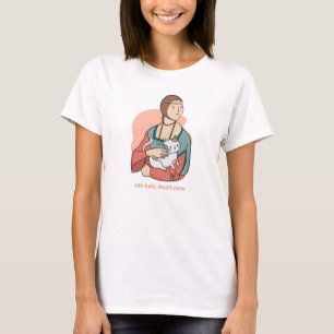 T-shirt Coiffure de chat pas d'importance mignon Leonardo