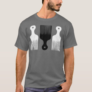 T-shirt Coiffure de peigne Curly Girl