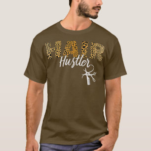 T-shirt Coiffure Hustler Leopard Coiffure Coiffure Barbe