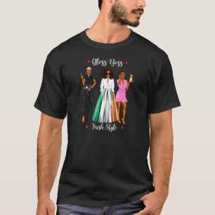 T-shirt Coiffure Irlandaise Femmes Coiffeurs Beauté Irel
