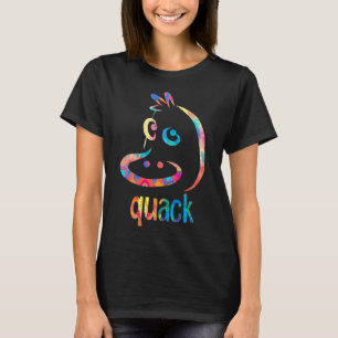 T-shirt Coin-coin de canard, l'un d'une série avec vache M