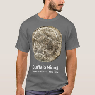 T-shirt Coin Collector Buffalo Nickel