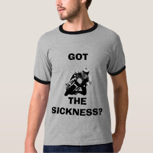 T-shirt coin, OBTENU, LA MALADIE ?