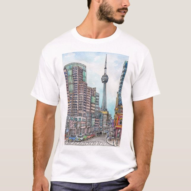 T-shirt Coin par King Street (Devant)