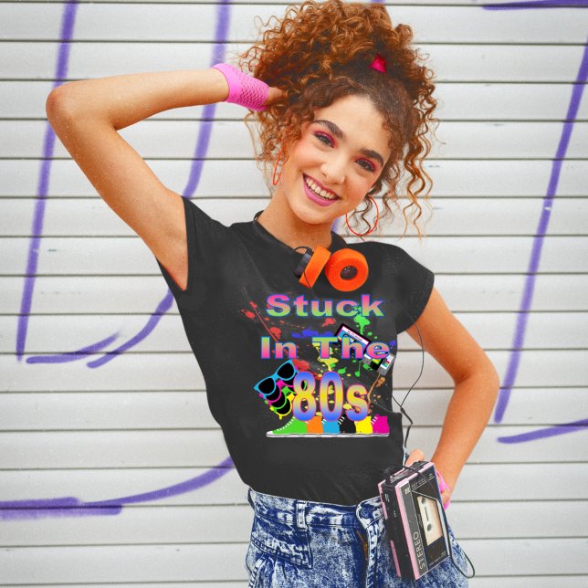 T-shirt Coincé Dans Les Années 80 (Créateur téléchargé)