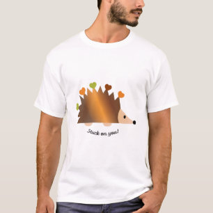 T-shirt Coincé sur vous Hérisson et Coeurs