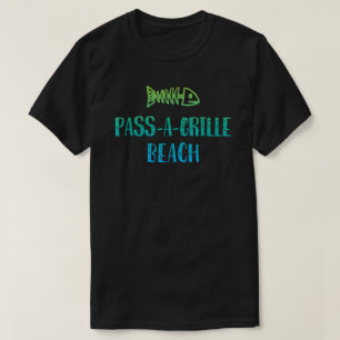 T-shirt Col A Cricket Beach Floride 