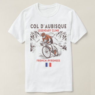 T-shirt Col d'Aubisque Cyclisme | Légendaire Pyrénées fran