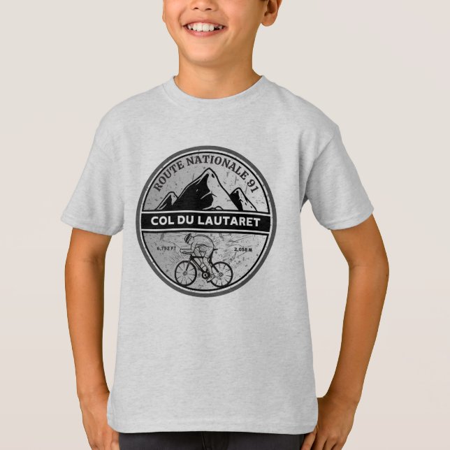 T-shirt Col du Lautaret les Alpes (Devant)