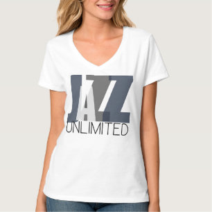 T-shirt Col en V de base pour femmes Jazz Unlimited
