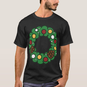 T-Shirt Col Rond de Noël Ornement Gonflable