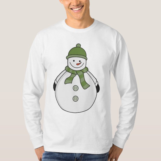 T-shirt Cold snowman (Devant)