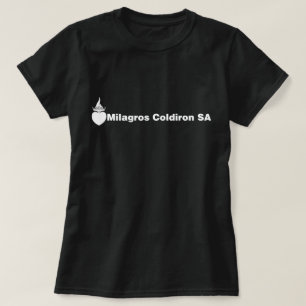 T-shirt Coldiron SA (logo blanc) de Milagros
