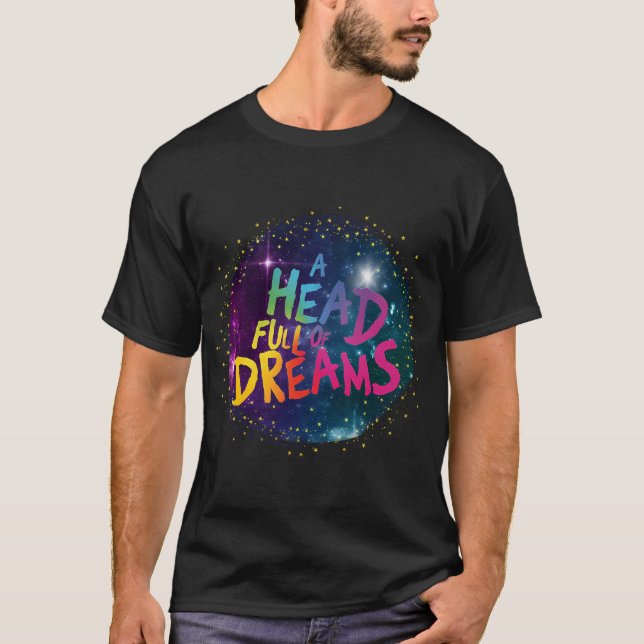 T-shirt Coldplay Full Of Dreams (Devant)