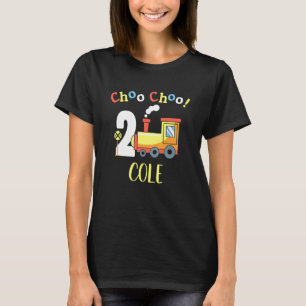 T-shirt Cole Choo Choo Deux Train 2e Anniversaire Turin 2