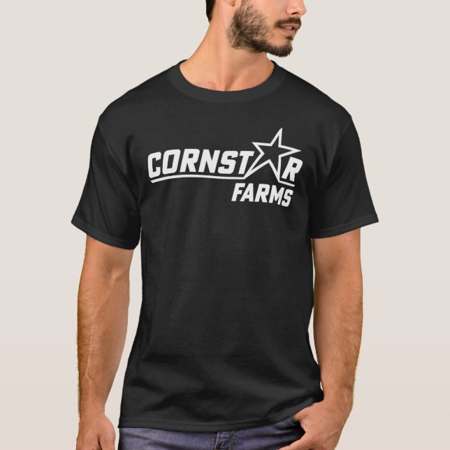 T-shirt Cole Le logo des fermes Cornstar Cornstar Essentie (Devant)