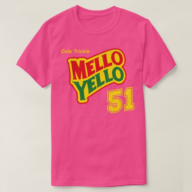 T-shirt Cole Trickle Mello Yello 51 vintage (Design devant)