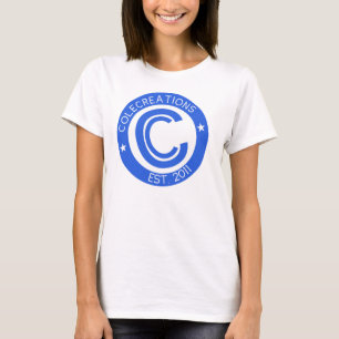 T-shirt Colecreations royal