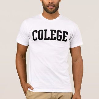 T-shirt Colege a mal épelé l'université