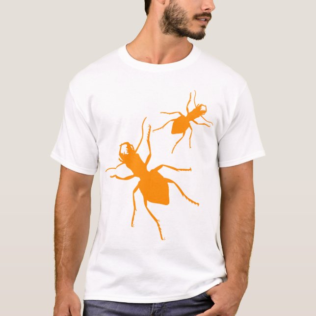 T-shirt Coléoptères d'Halloween (Devant)