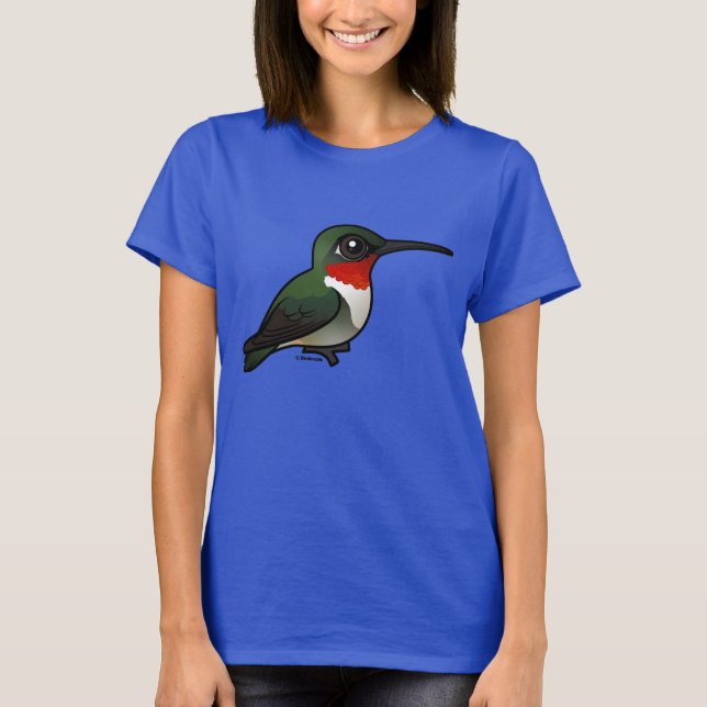 T-shirt Colibri à gorge rubis (Devant)
