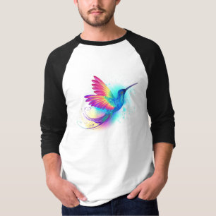 T-shirt Colibri arc-en-ciel exotique