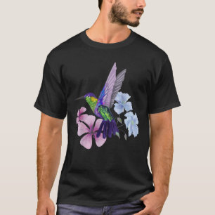 T-shirt Colibri Colibri Snowcap Fleurs d'oiseaux Tropical