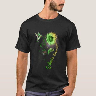 T-shirt Colibri du tournesol de Scoliose