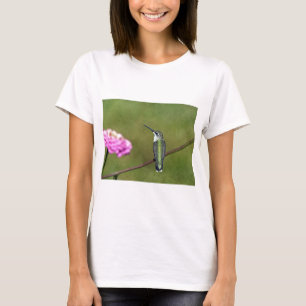 T-shirt Colibri et Zinnia