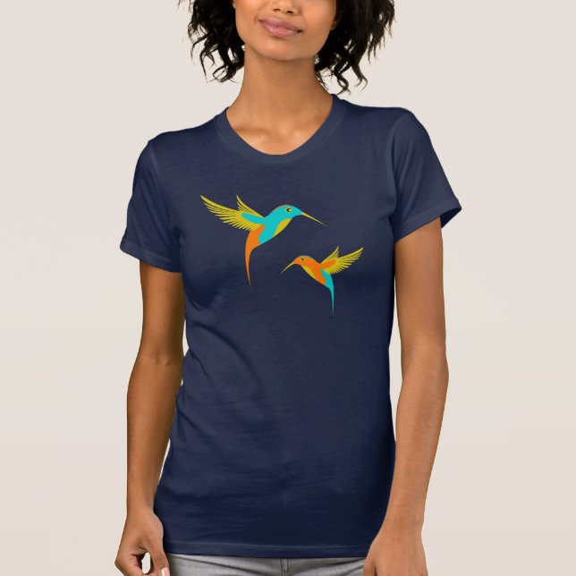 T-shirt Colibri exotique (Devant)