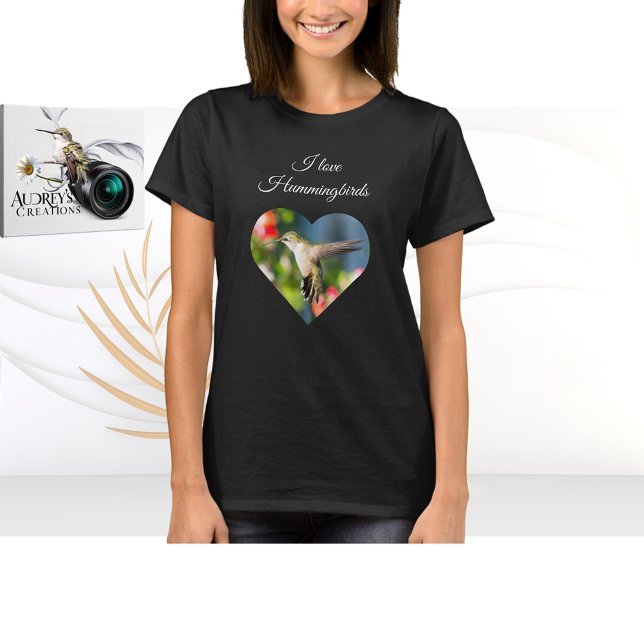 T-Shirt Colibri "J'aime les colibris" (Créateur téléchargé)