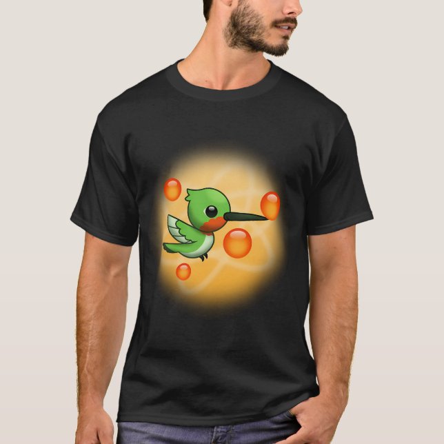 T-shirt Colibri Kawaii Frutiger (Devant)