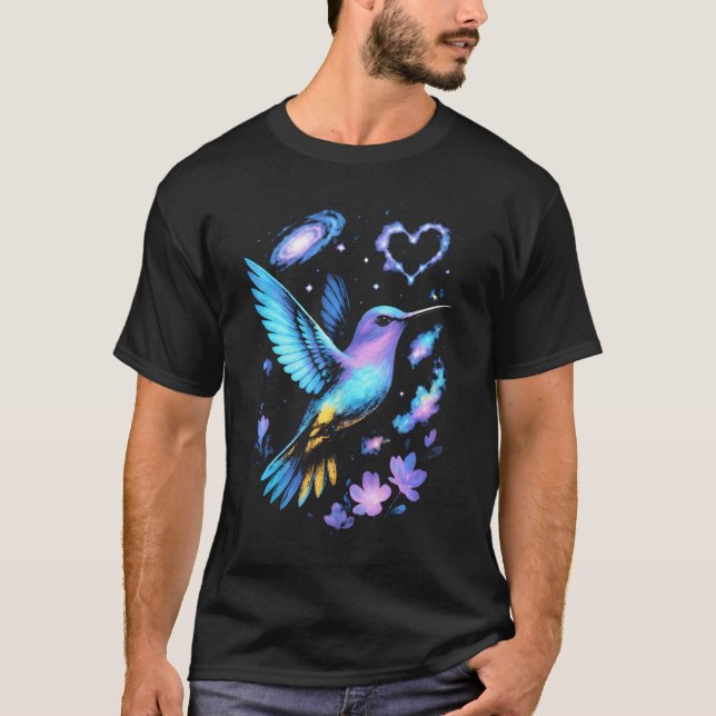 T-shirt Colibri Nature Coloré (Devant)