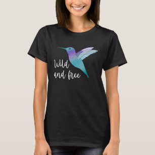 T-shirt Colibri Sauvage et Libre Bel Animal à l'Esprit Bea