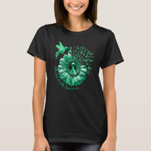 T-shirt Colibri Tournesol Vert Prix de santé mentale