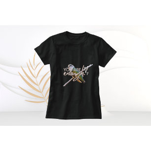T-shirt colibri "Vous êtes suffisant" 