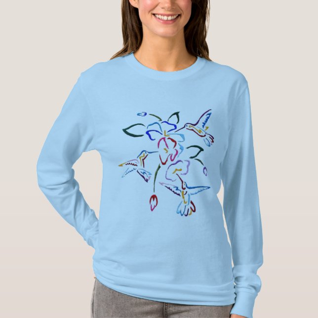 T-SHIRT COLIBRIS (Devant)