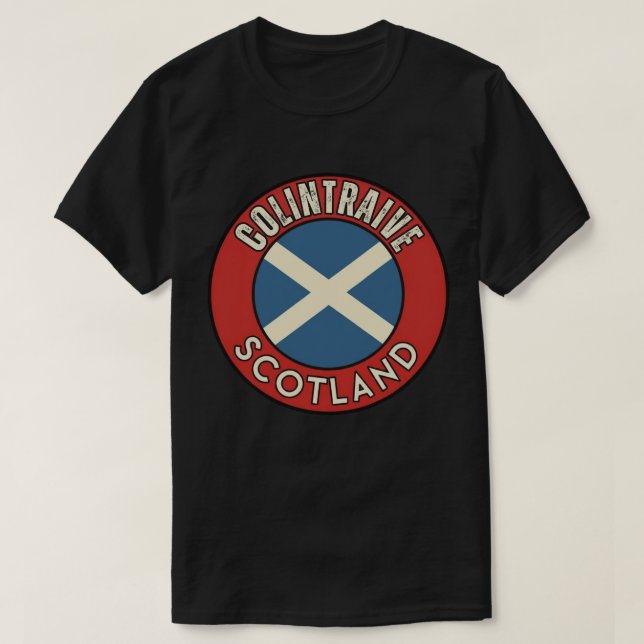T-shirt Colintraive, Écosse (Design devant)