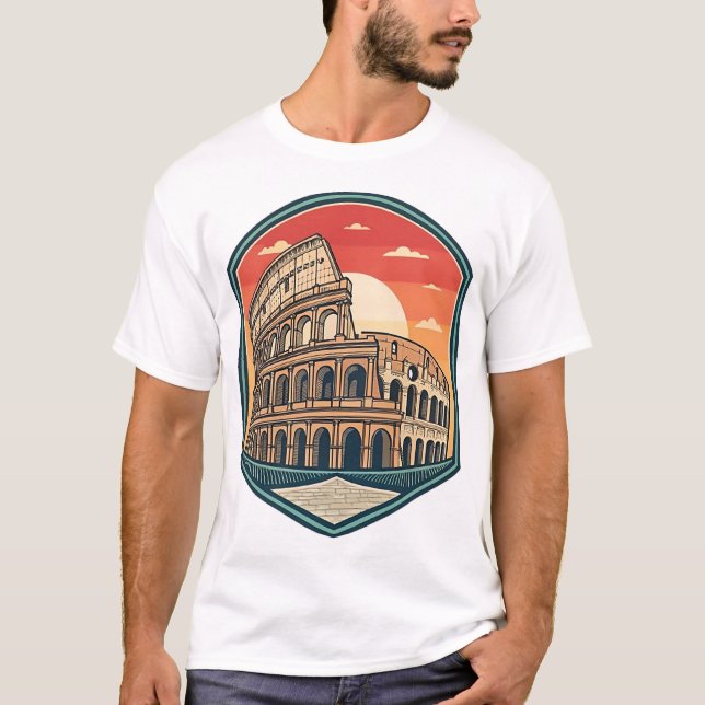 T-shirt Colisée (Devant)