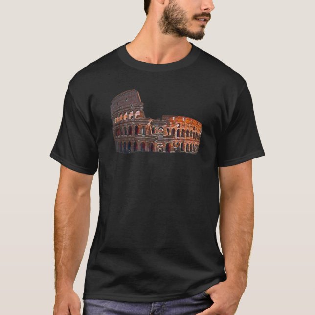 T-shirt Colisée à Rome (Devant)