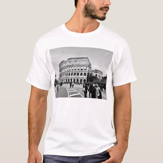 T-shirt Colisée Art Rome Italie (Devant)