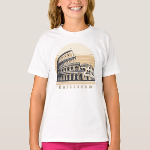 T-shirt Colisée Rome Italie Europe