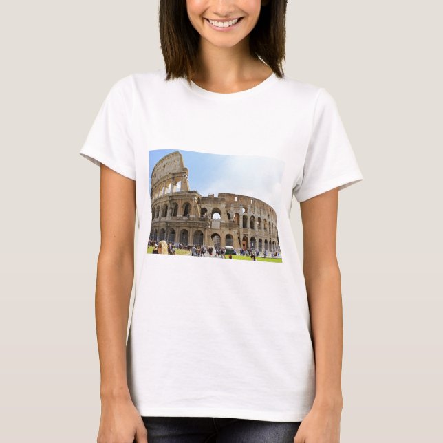 T-shirt Colisée Rome Photographie (Devant)