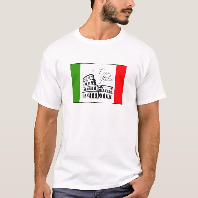 T-shirt *~* Colisée Rome Roma Italie (Devant)