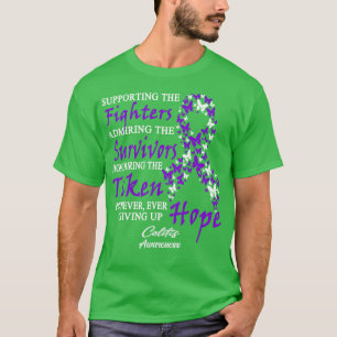 T-shirt Colitis personne ne combat seul je peux faire tout